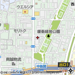 三栄鉄工所周辺の地図