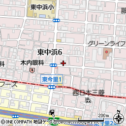 エクセレント藤田周辺の地図