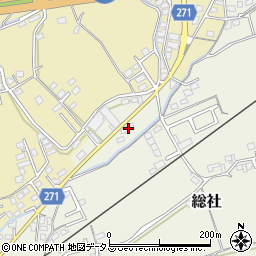 岡山県総社市総社1240周辺の地図