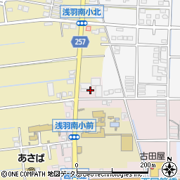 静岡県袋井市西同笠64周辺の地図