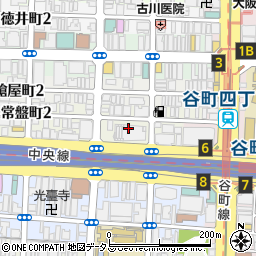 大阪府国民健康保険団体連合会　業務第五課周辺の地図