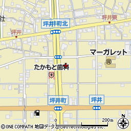 デイリーヤマザキ浜松坪井町店周辺の地図