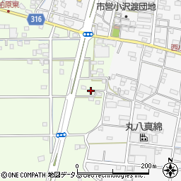 静岡県浜松市中央区篠原町22594周辺の地図