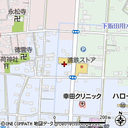 静岡県浜松市中央区下江町416周辺の地図