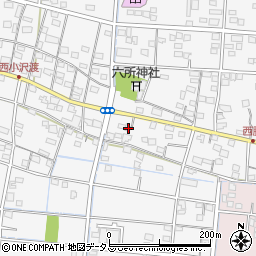 静岡県浜松市中央区小沢渡町1452周辺の地図