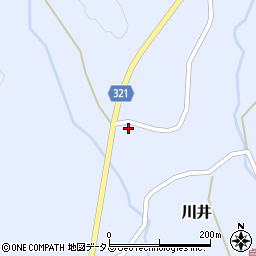 広島県山県郡北広島町川井152周辺の地図