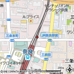 奈良警察署奈良駅前交番周辺の地図