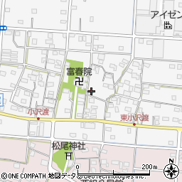 静岡県浜松市中央区小沢渡町468周辺の地図
