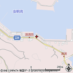 松本圭司・かき作業場周辺の地図