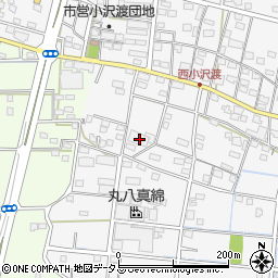静岡県浜松市中央区小沢渡町1510周辺の地図
