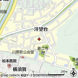 静岡県掛川市洋望台12周辺の地図