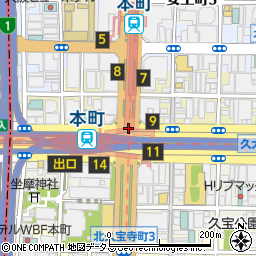 船場中央３周辺の地図