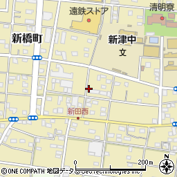 静岡県浜松市中央区新橋町733周辺の地図