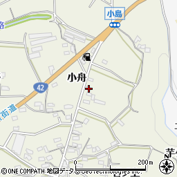 愛知県豊橋市小島町小舟133-2周辺の地図