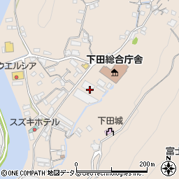 静岡県下田市中537-1周辺の地図