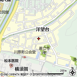 静岡県掛川市洋望台12-4周辺の地図