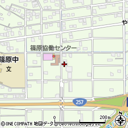 静岡県浜松市中央区篠原町20519周辺の地図