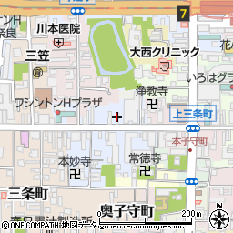 寿司居酒屋や台ずし 三条通町周辺の地図