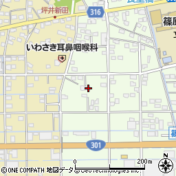静岡県浜松市中央区篠原町20027周辺の地図