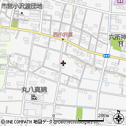 静岡県浜松市中央区小沢渡町1498周辺の地図