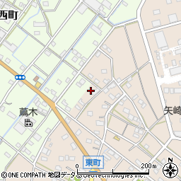 静岡県浜松市中央区東町41周辺の地図