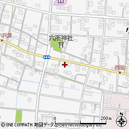 静岡県浜松市中央区小沢渡町1455周辺の地図