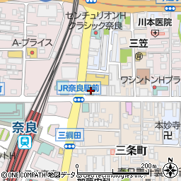 木のうたＪＲ奈良駅前店調剤室周辺の地図