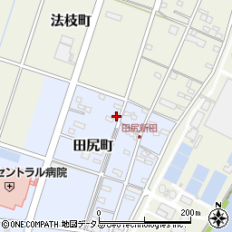 静岡県浜松市中央区田尻町75周辺の地図