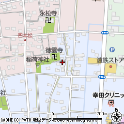 静岡県浜松市中央区下江町373周辺の地図