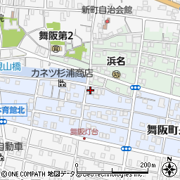 静岡県浜松市中央区舞阪町長十新田154周辺の地図