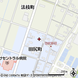 静岡県浜松市中央区田尻町80周辺の地図
