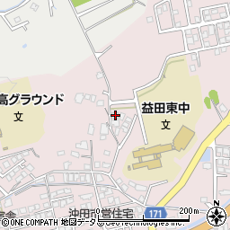 島根県益田市東町14-73周辺の地図