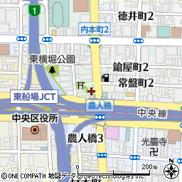 台湾料理 華丸 本町店周辺の地図
