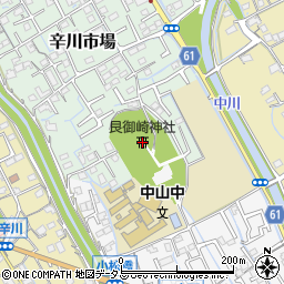 艮御崎神社周辺の地図