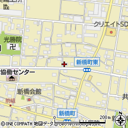静岡県浜松市中央区新橋町1022周辺の地図