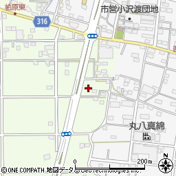 静岡県浜松市中央区篠原町22595周辺の地図
