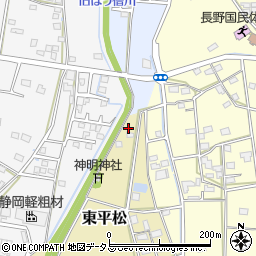 静岡県磐田市東平松790周辺の地図