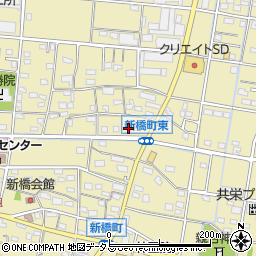 静岡県浜松市中央区新橋町1031周辺の地図