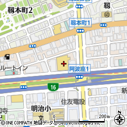 ホームセンターコーナン西本町店周辺の地図