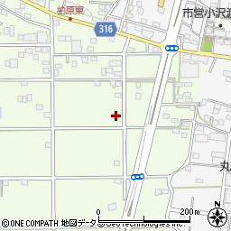 静岡県浜松市中央区篠原町22605周辺の地図