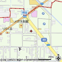 岡山県岡山市中区下485周辺の地図
