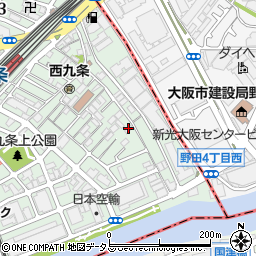 大鹿・住宅周辺の地図