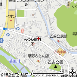 大谷仁成堂薬局　乙吉店周辺の地図