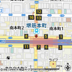 堺筋本町駅 大阪府大阪市中央区 駅 路線から地図を検索 マピオン