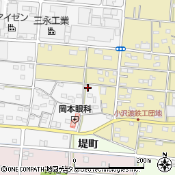 静岡県浜松市中央区小沢渡町670周辺の地図