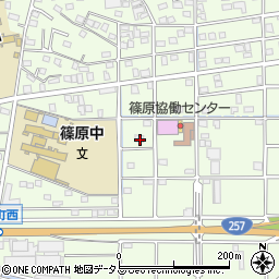 静岡県浜松市中央区篠原町20333周辺の地図