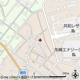 静岡県浜松市中央区東町17周辺の地図