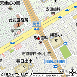 黒田食品株式会社周辺の地図