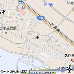 岡山県岡山市北区高松原古才606周辺の地図