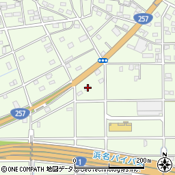 静岡県浜松市中央区篠原町21043周辺の地図